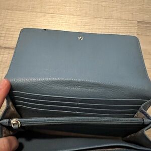 Michael Kors Light Blue Wallet